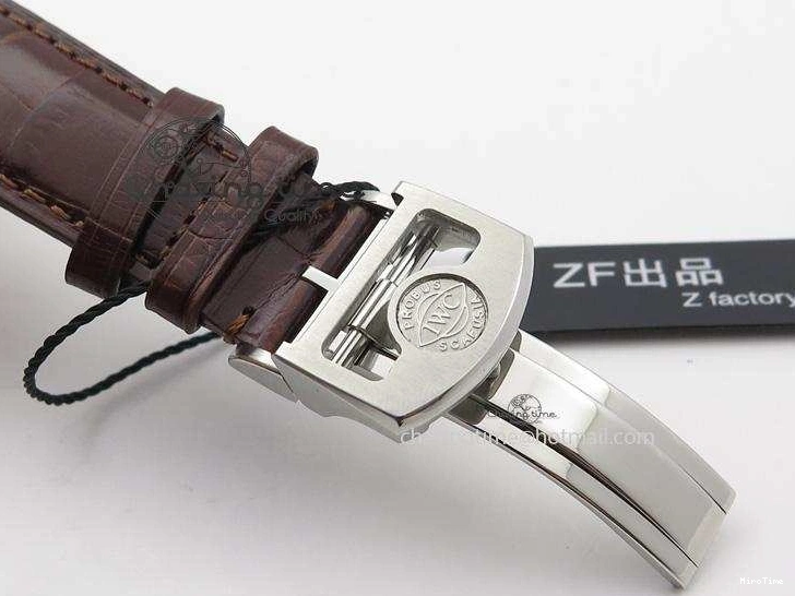 MIROTIME 0706 MoistureWicking Portuguese Real PR IW500704 ZF 1:1 Best Edition On Brown Leather Strap A52010 V 7311